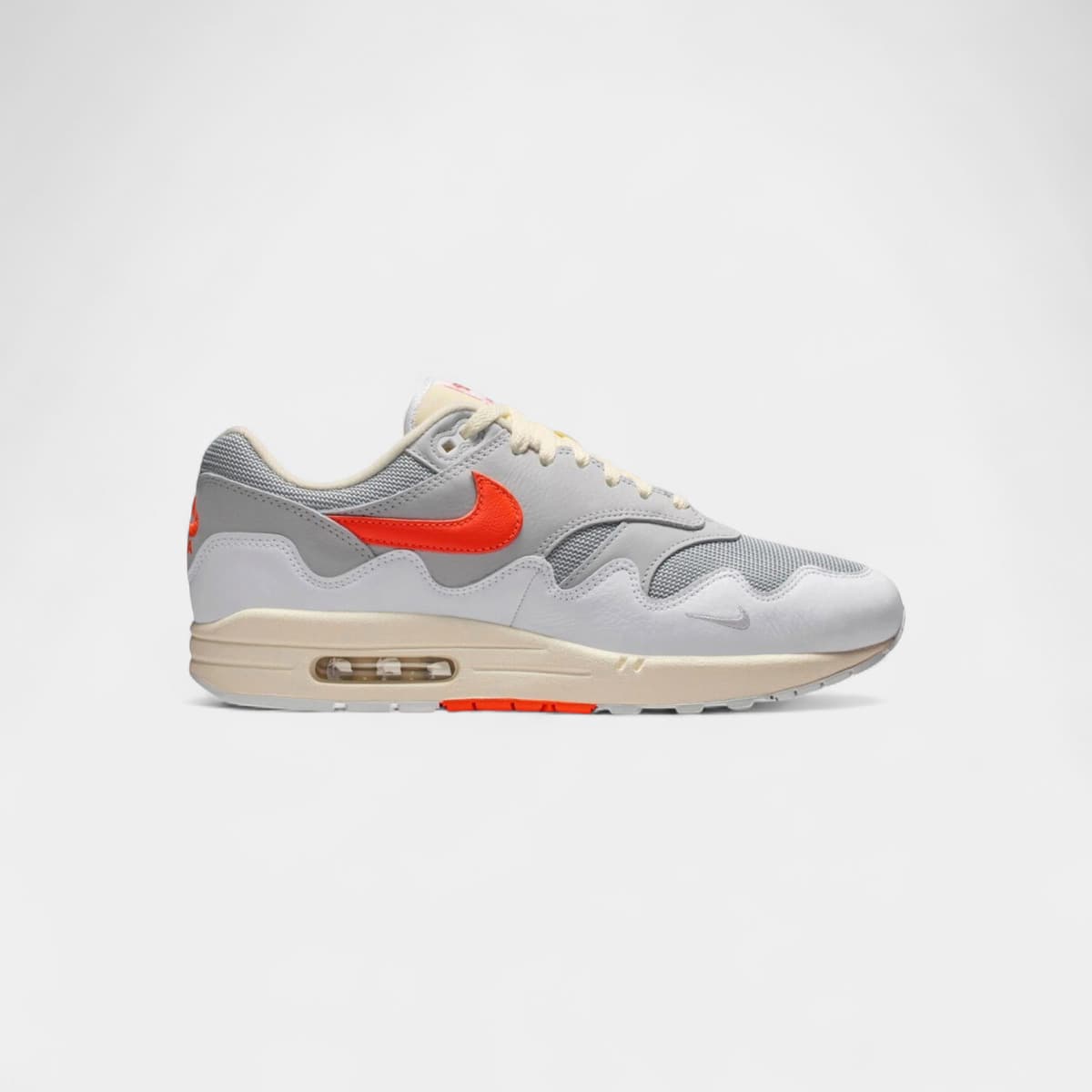 Xαμηλά Sneakers Nike Air Max 1 Patta Waves White Hyper Crimson (With Bracelet)