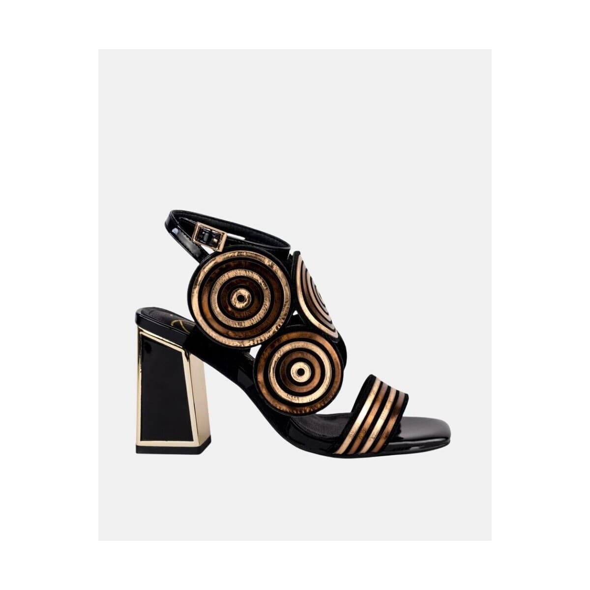 Σανδάλια με τακούνι Rock Away 85837