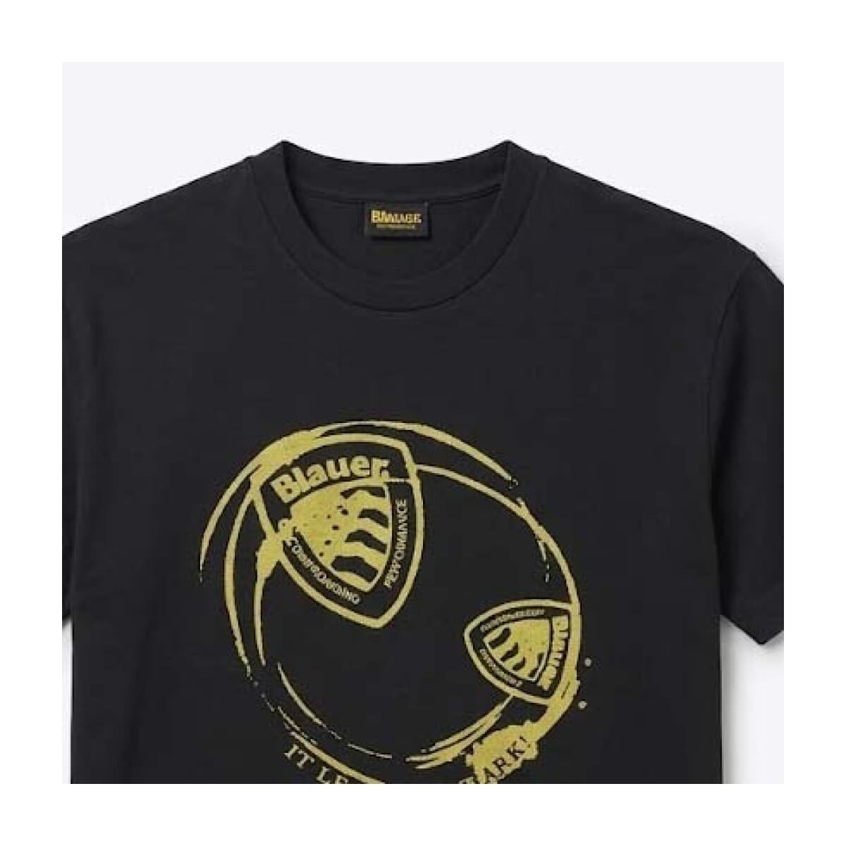 Men's T-Shirts Blauer Black