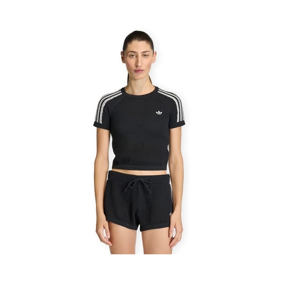 Women's T-Shirts adidas Black