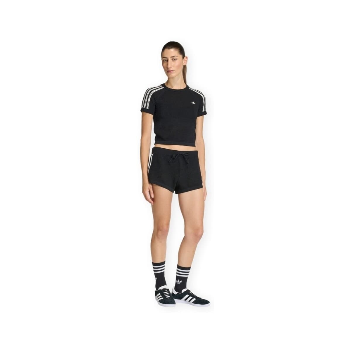 Women's T-Shirts adidas Black