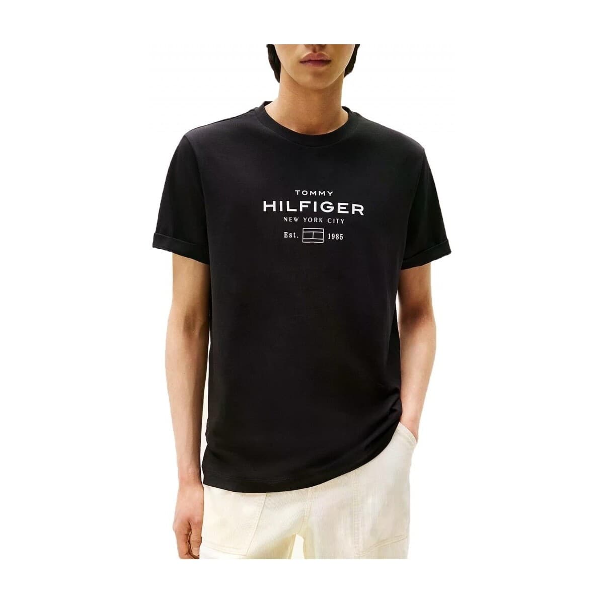 Men's T-Shirts Tommy Hilfiger Black