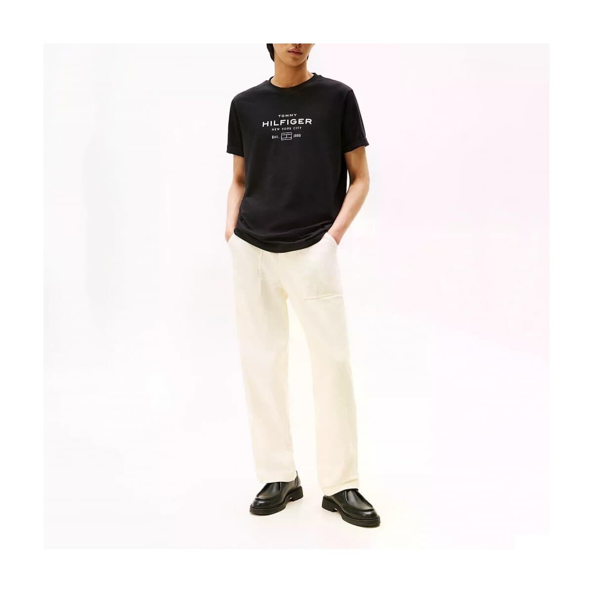 Men's T-Shirts Tommy Hilfiger Black