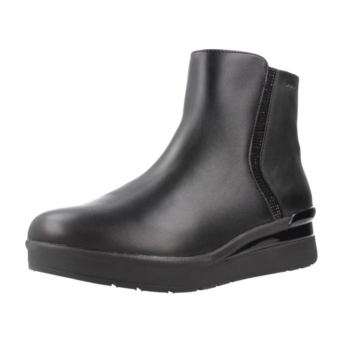 Μποτίνια Stonefly Botines Mujer Modèle Cream 64 Zip Nap