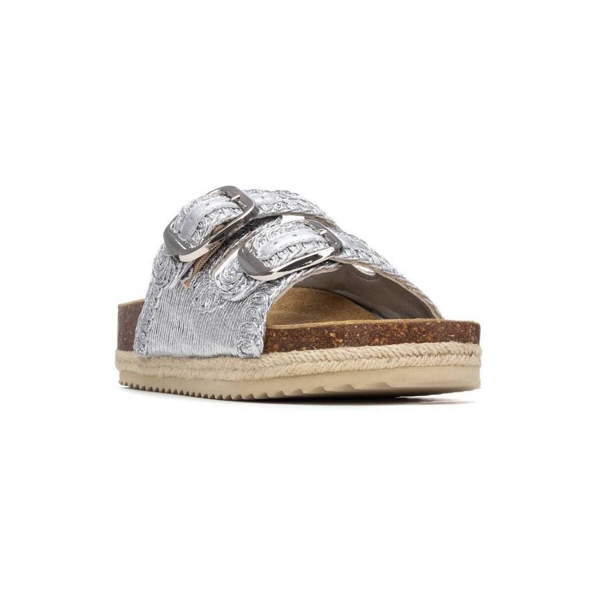 Women's Espadrilles Xti Silver
