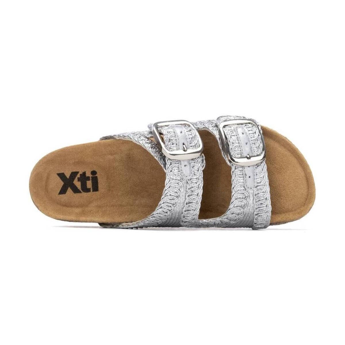 Women's Espadrilles Xti Silver