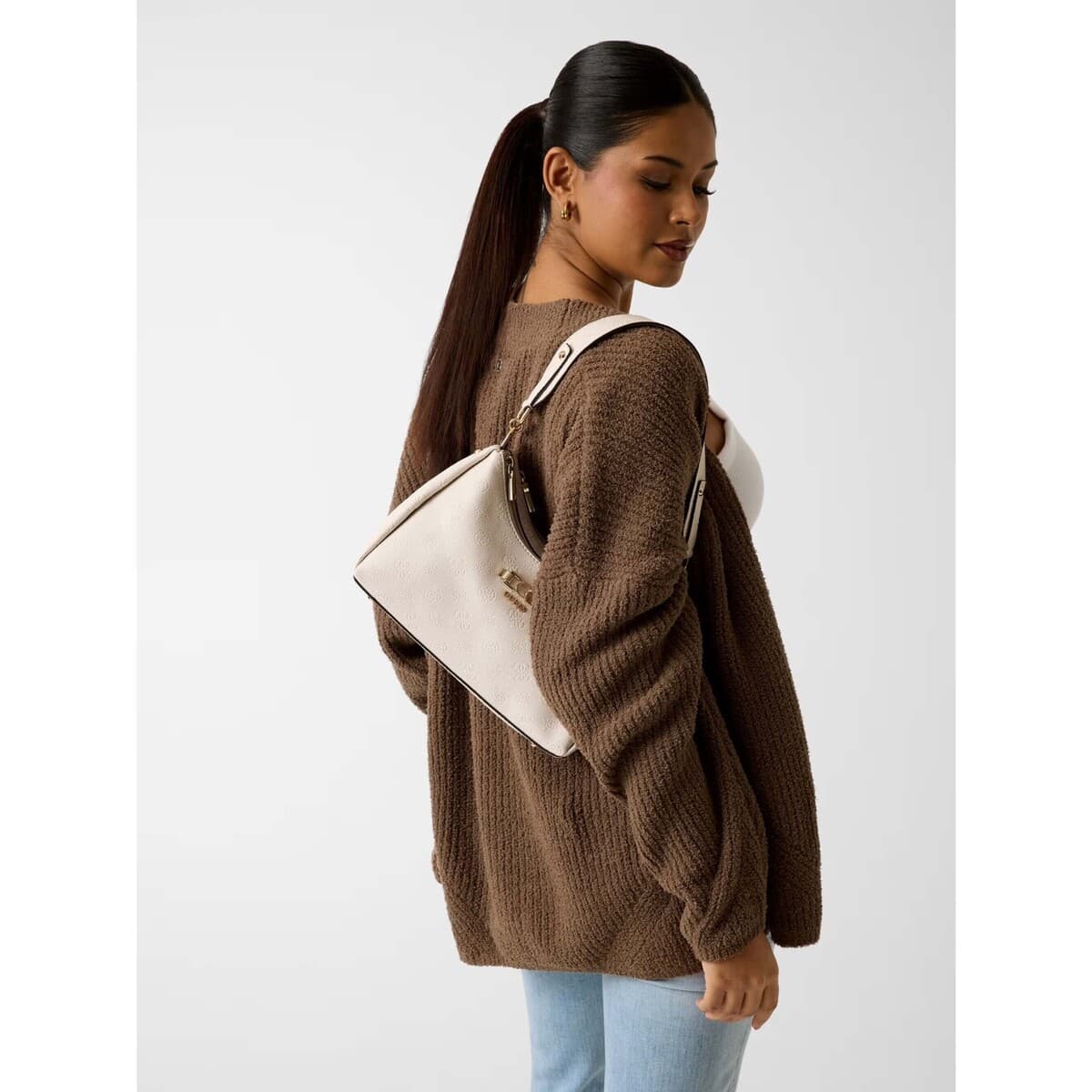 Women's Shoulder Bags Guess Gray