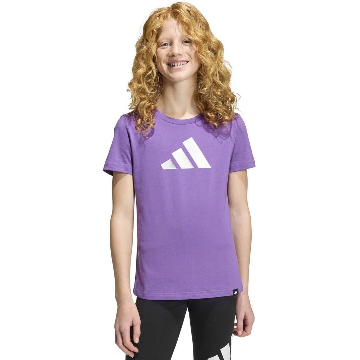 Girls' T-Shirts adidas Purple