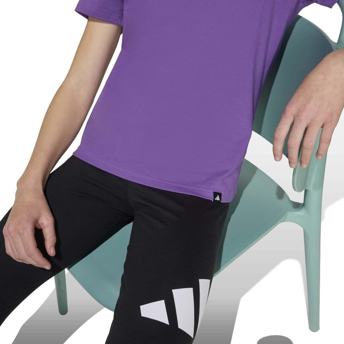 Girls' T-Shirts adidas Purple