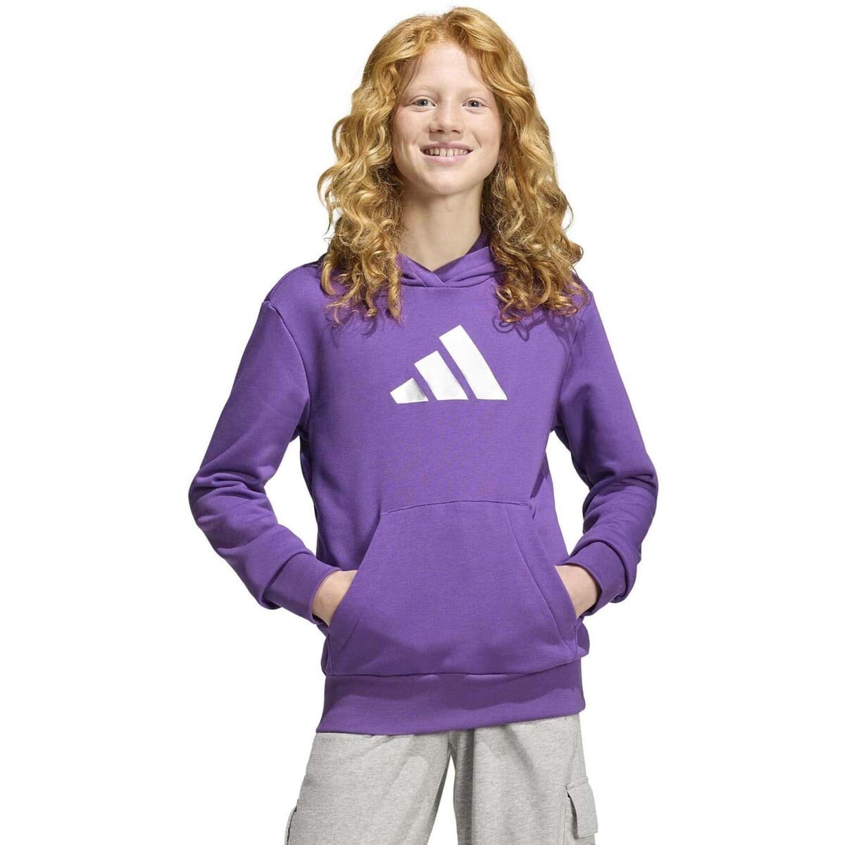 Girls' Hoodies & Sweatshirts adidas Purple