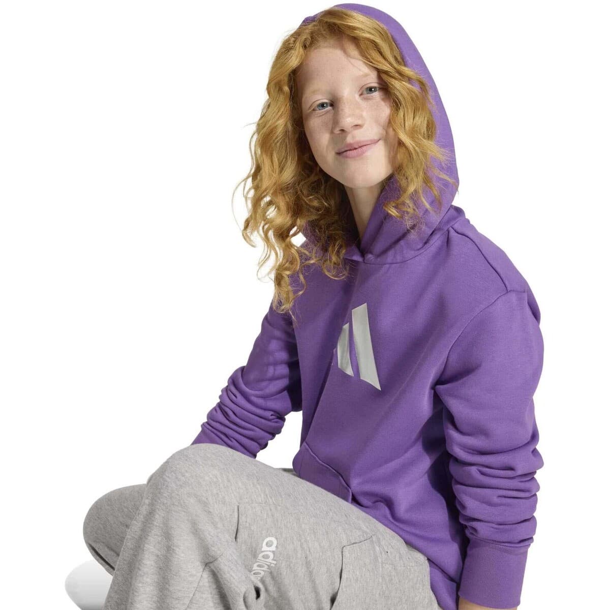 Girls' Hoodies & Sweatshirts adidas Purple