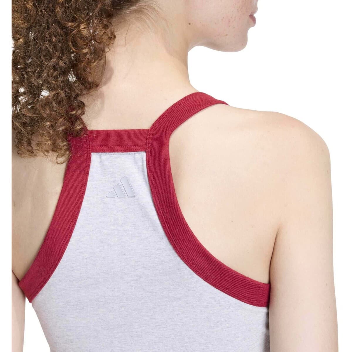 Women's Sleeveless Tops adidas Gray