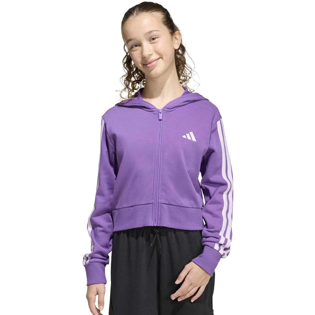 Girls' Hoodies & Sweatshirts adidas Purple