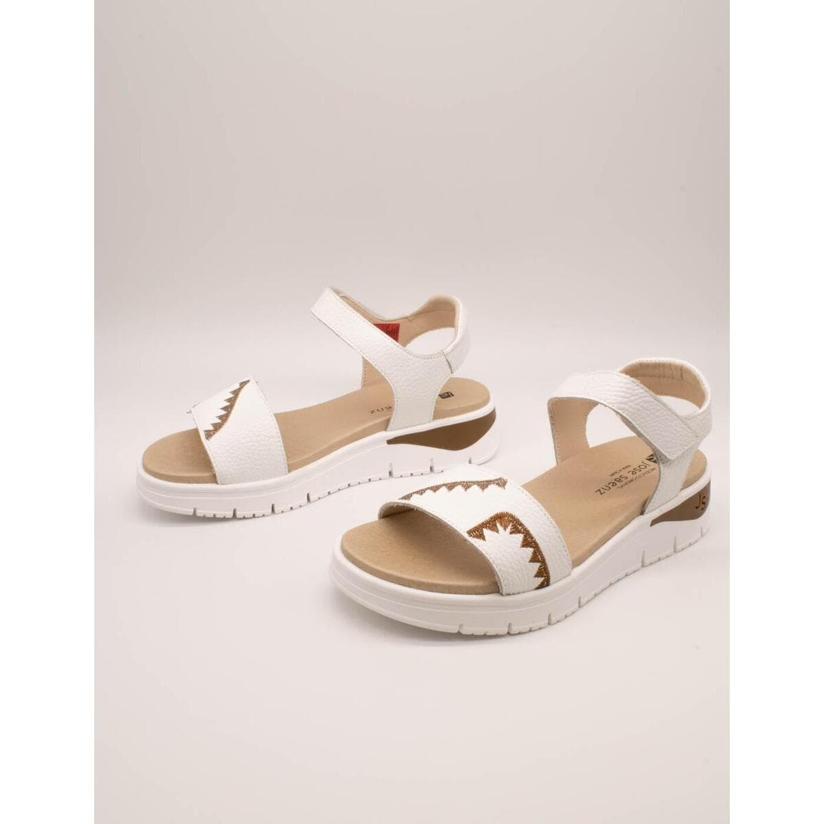 Women's Platforms Jose Saenz White