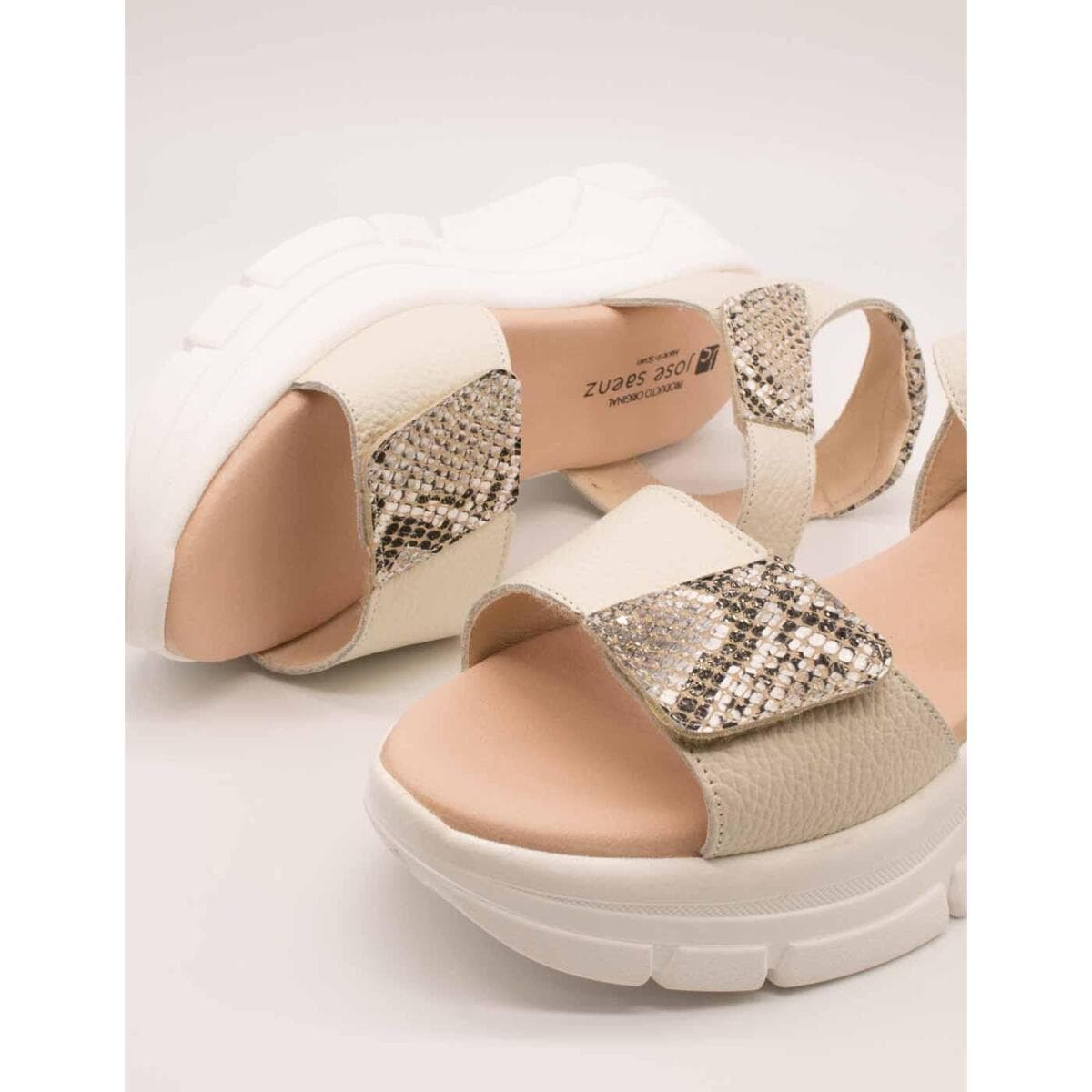 Women's Platforms Jose Saenz Beige