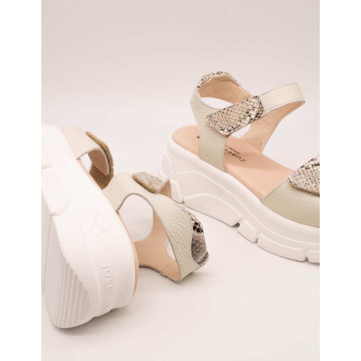 Women's Platforms Jose Saenz Beige