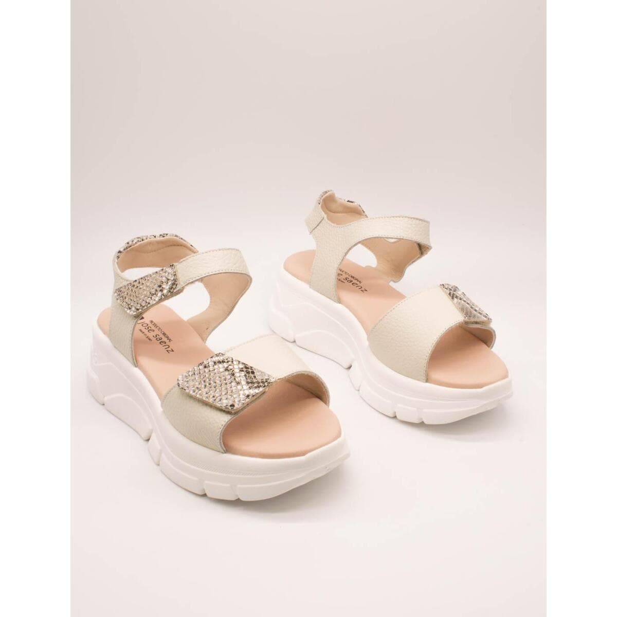 Women's Platforms Jose Saenz Beige