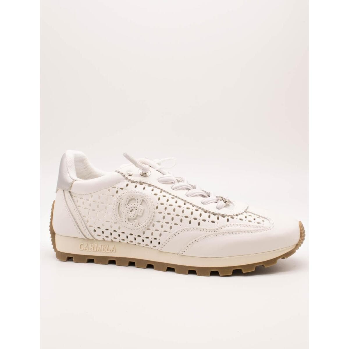 Xαμηλά Sneakers Carmela 163113-01 Piel Blanc