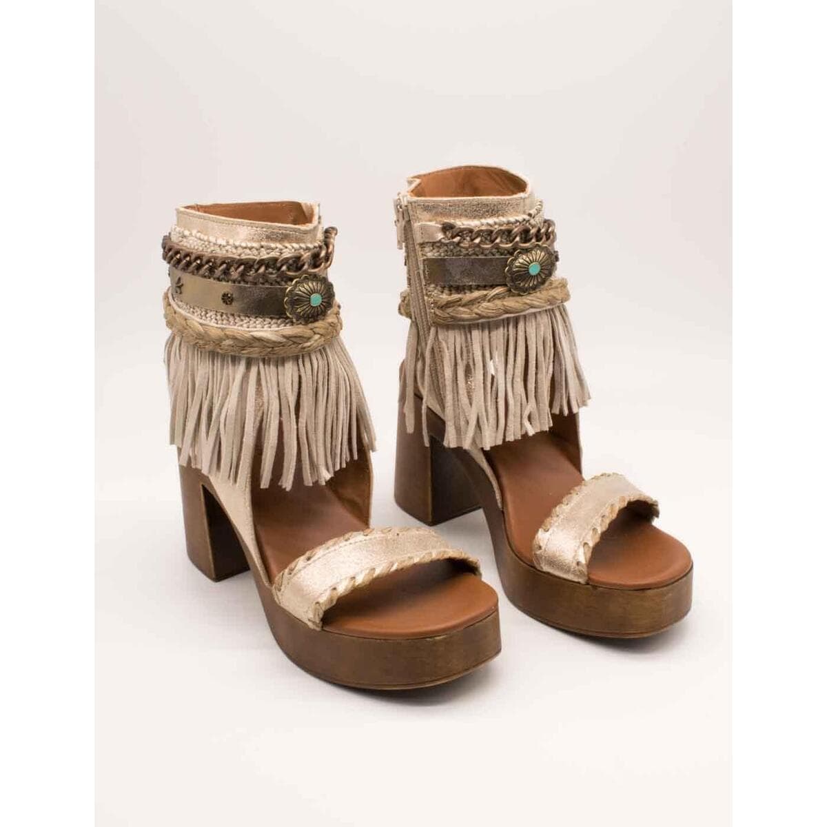 Women's Pumps Nemonic Gold