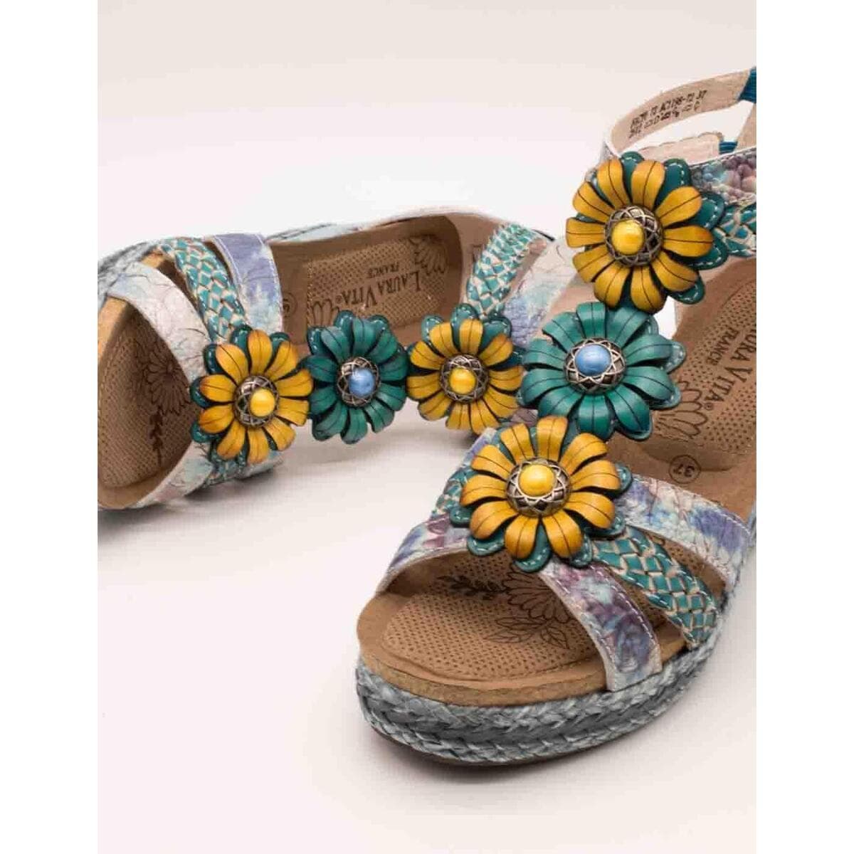 Women's Platforms Laura Vita Blue