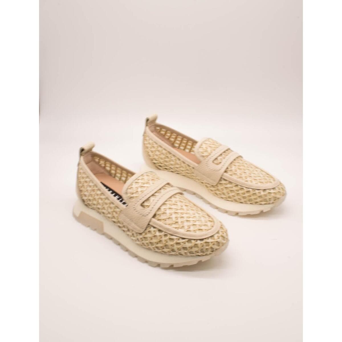 Women's Loafers Hispanitas Beige