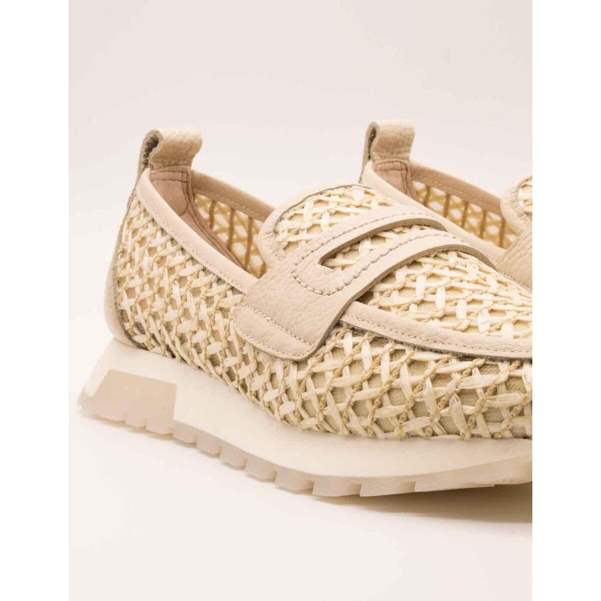 Women's Loafers Hispanitas Beige