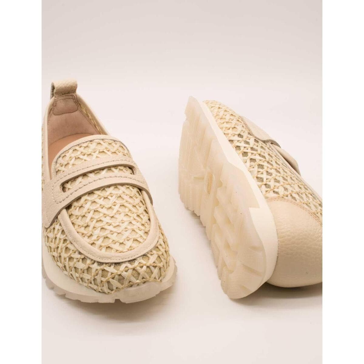 Women's Loafers Hispanitas Beige