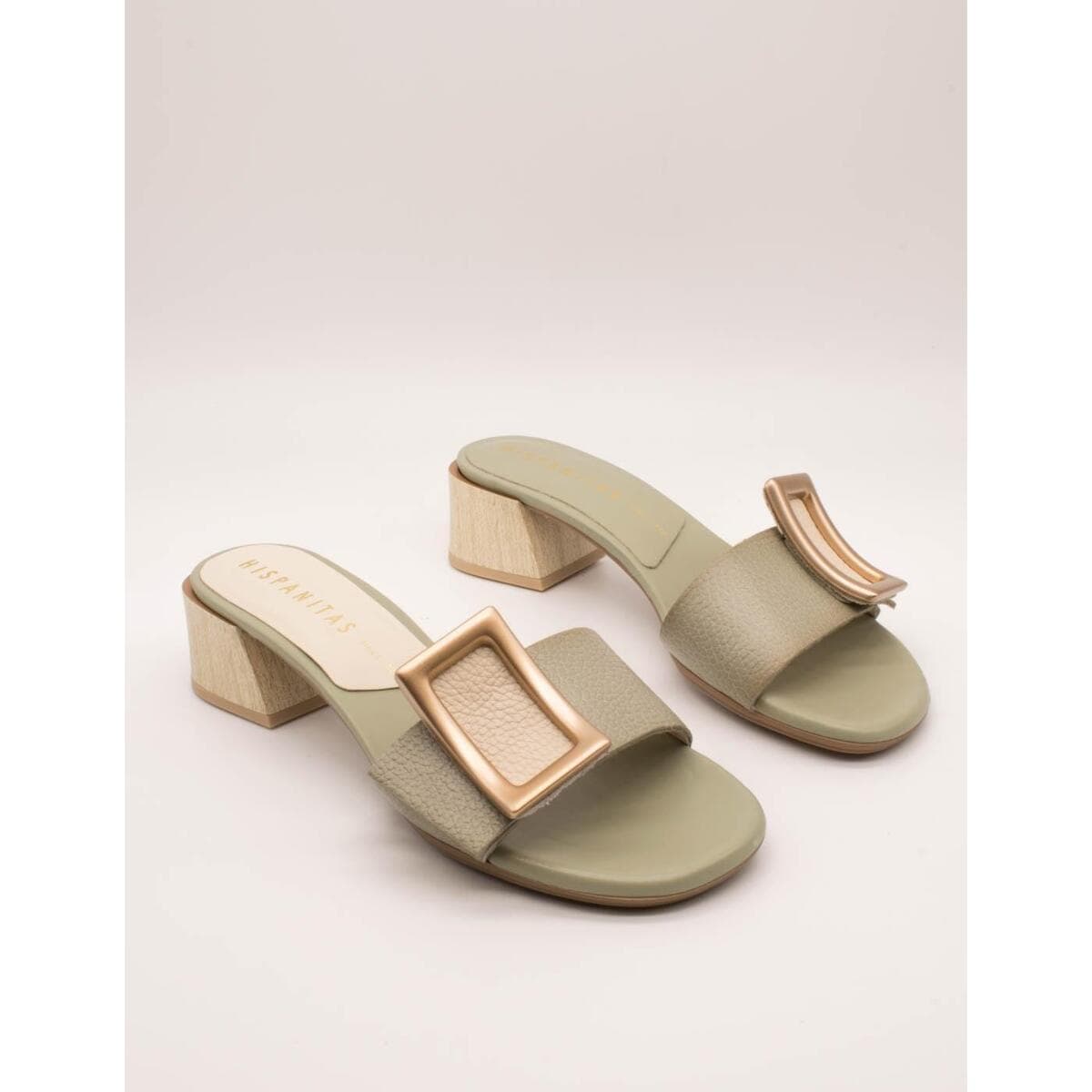 Women's Mules Hispanitas Green