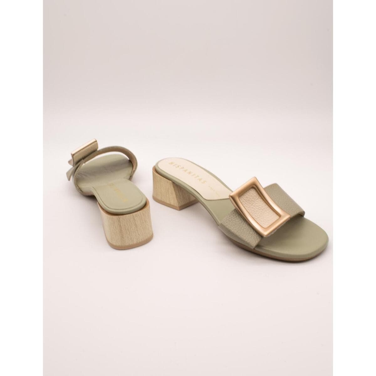 Women's Mules Hispanitas Green