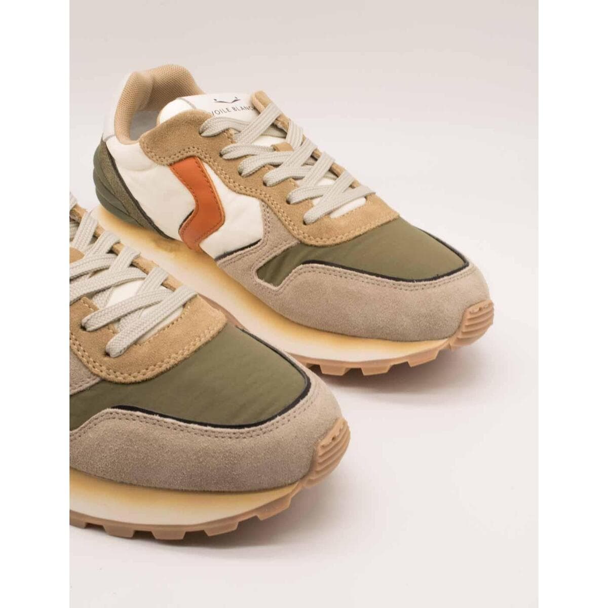 Men's Sneakers Voile Blanche Beige