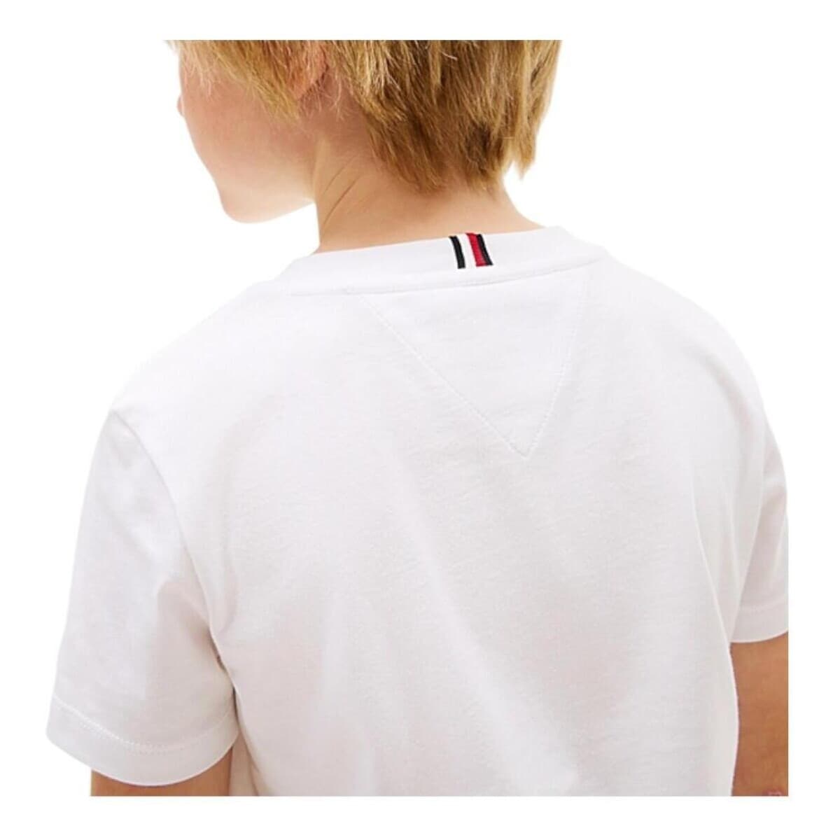 Boys' T-Shirts Tommy Hilfiger White