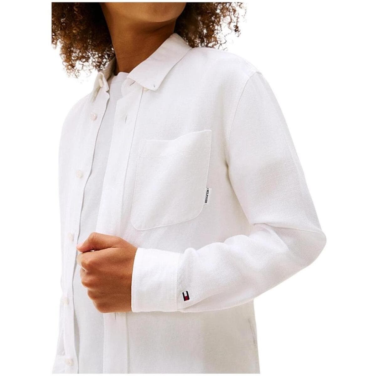 Boys' Shirts Tommy Hilfiger White