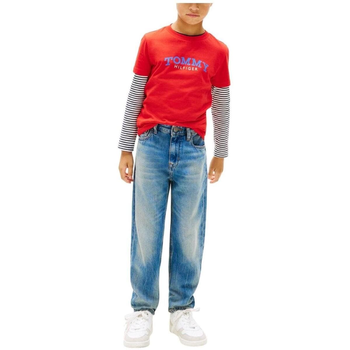 Boys' T-Shirts Tommy Hilfiger Red