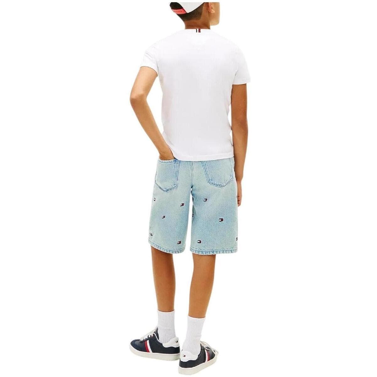 Boys' T-Shirts Tommy Hilfiger White