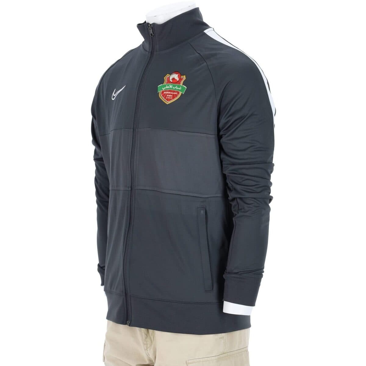 Men's Cardigans Nike Gray