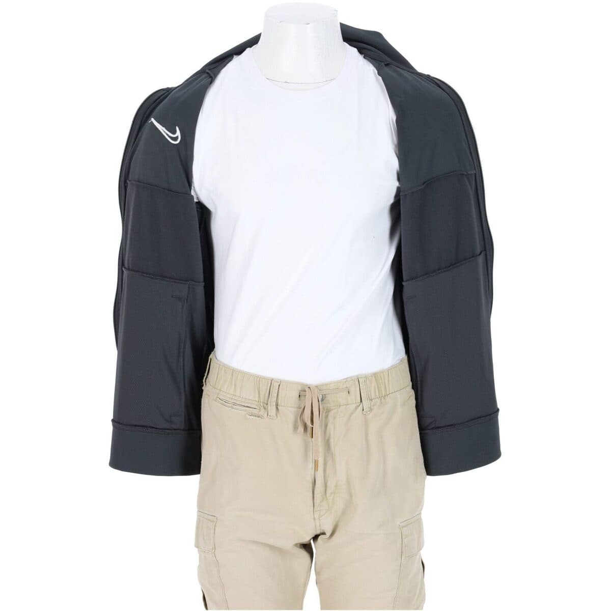 Men's Cardigans Nike Gray