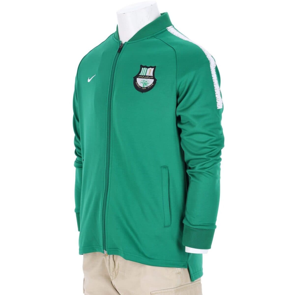 Men's Cardigans Nike Green