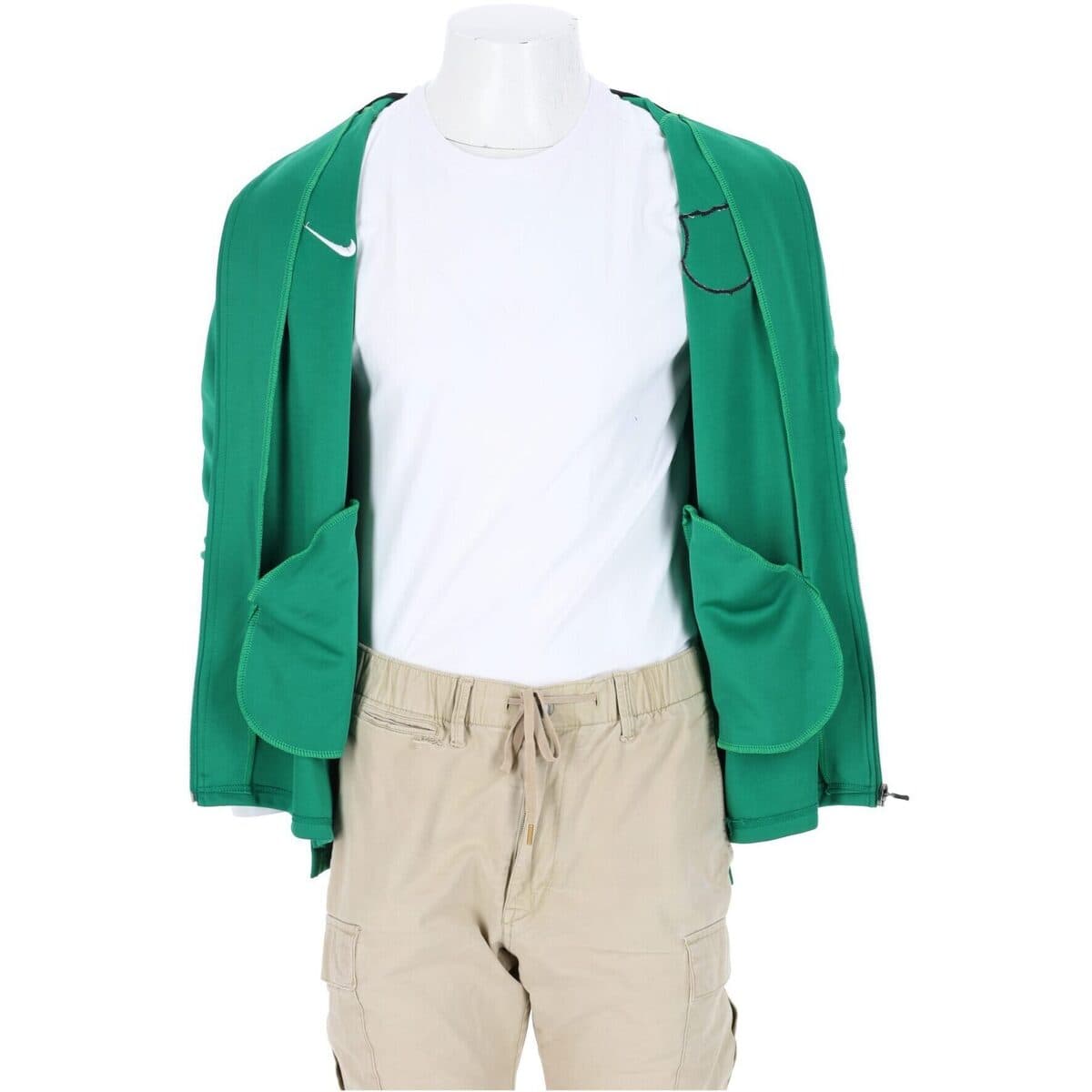 Men's Cardigans Nike Green