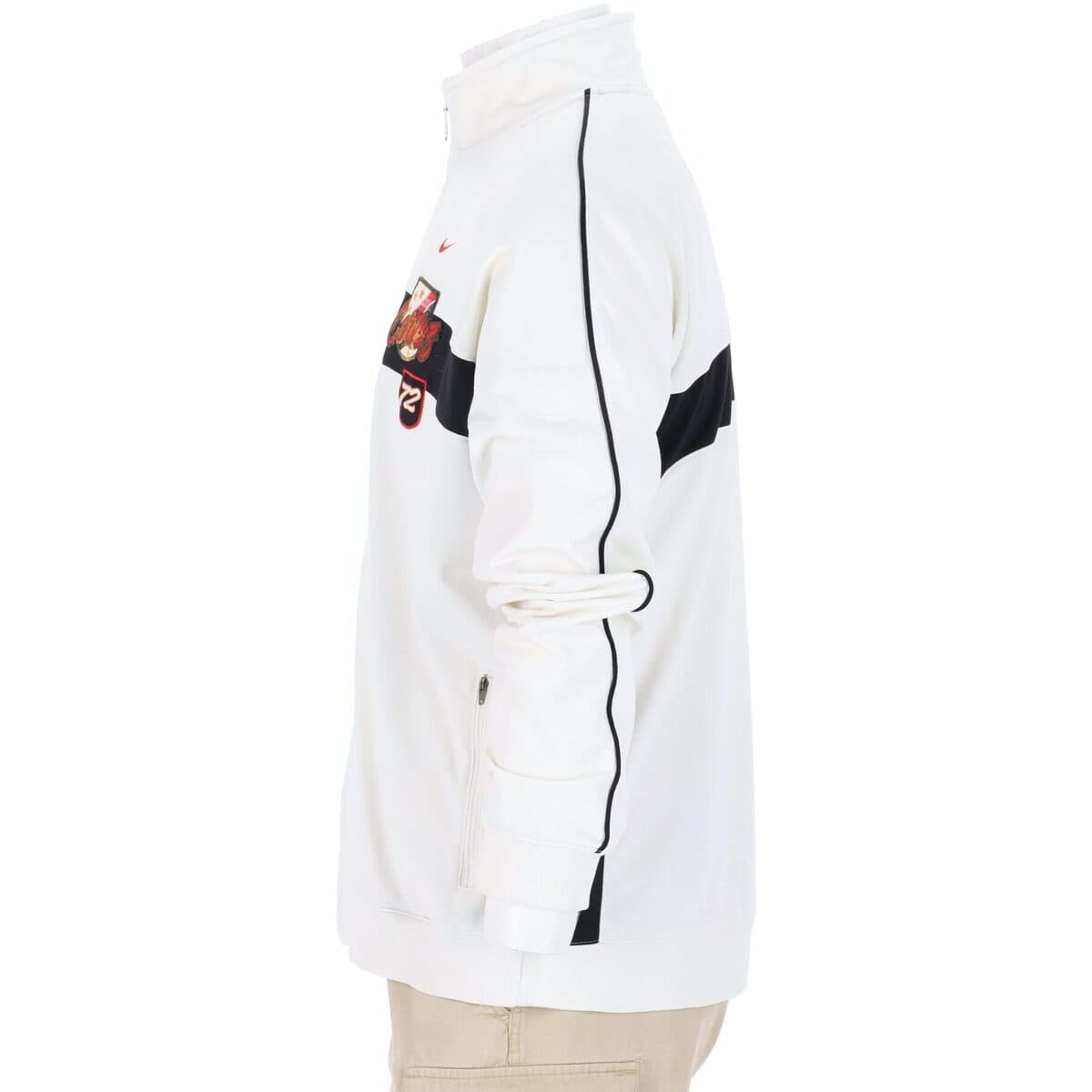 Men's Cardigans Nike White
