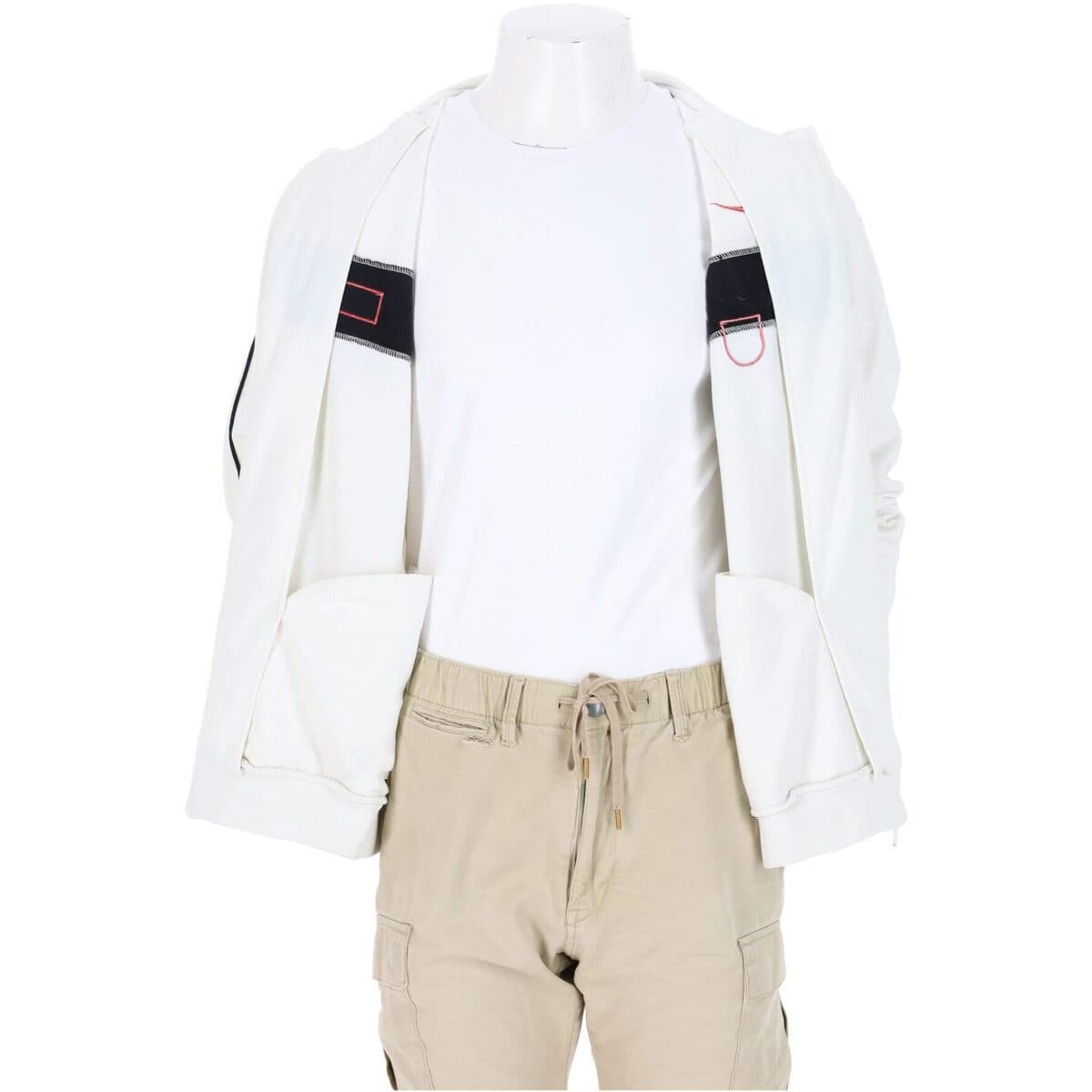 Men's Cardigans Nike White