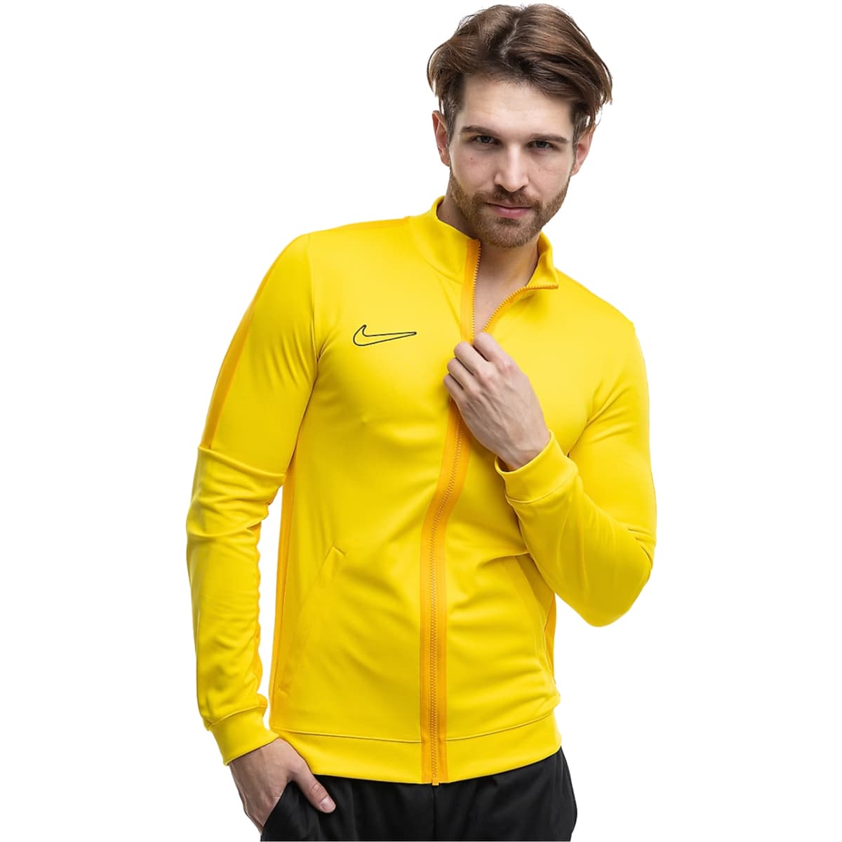 Men's Cardigans Nike Yellow