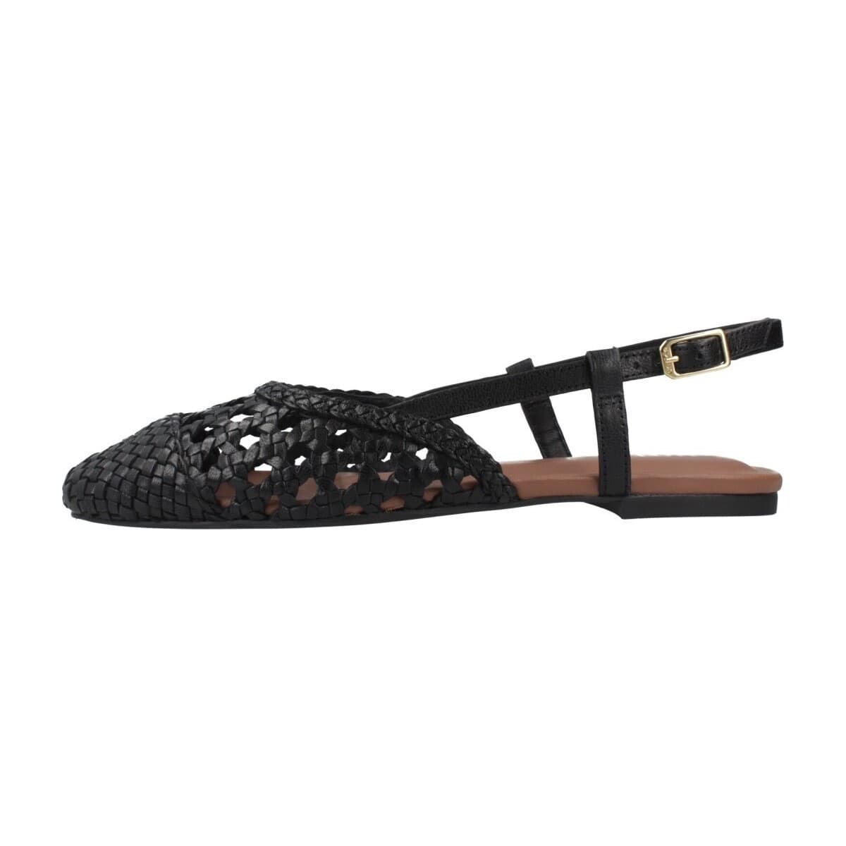 Women's Ballet Flats Unisa Black