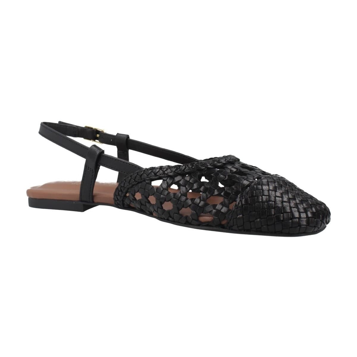 Women's Ballet Flats Unisa Black