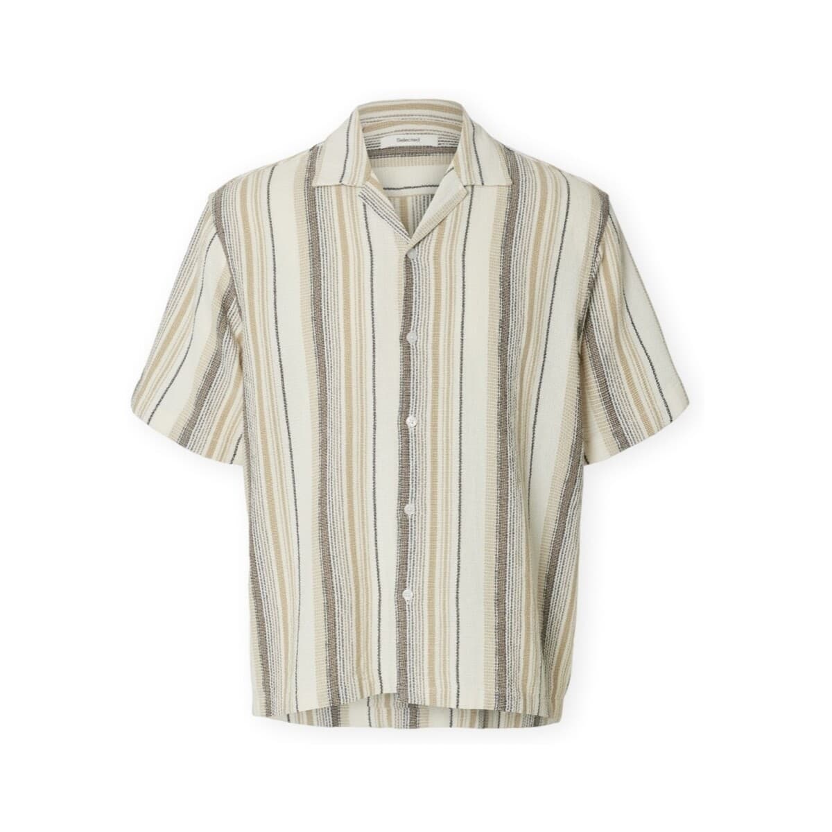 Men's Shirts Selected Beige