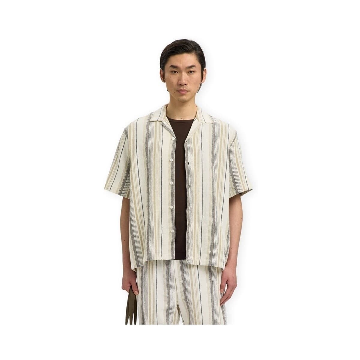 Men's Shirts Selected Beige