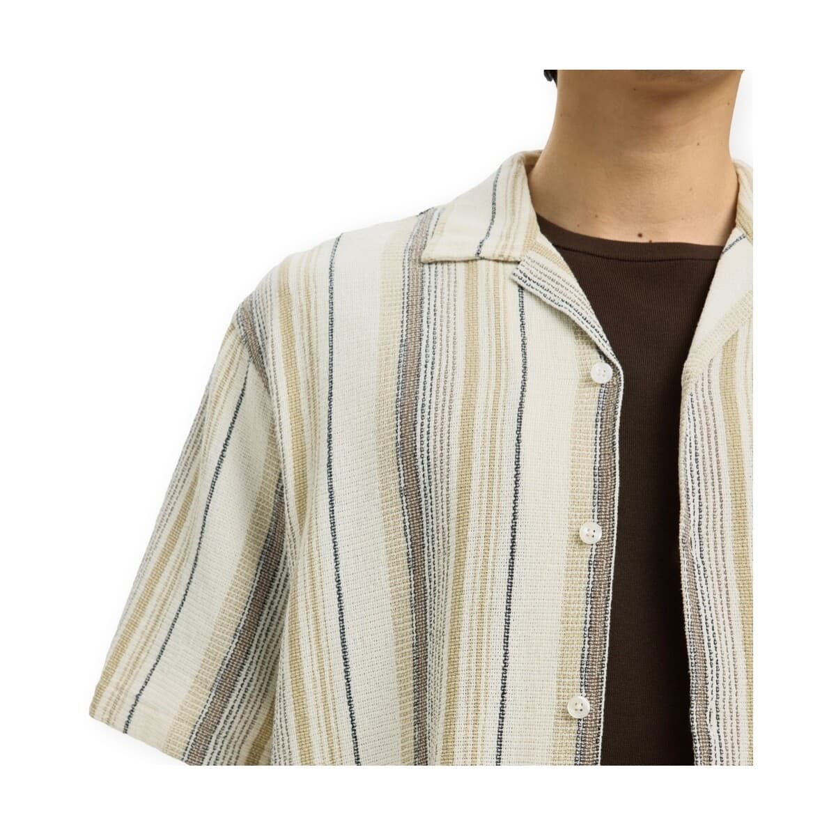 Men's Shirts Selected Beige