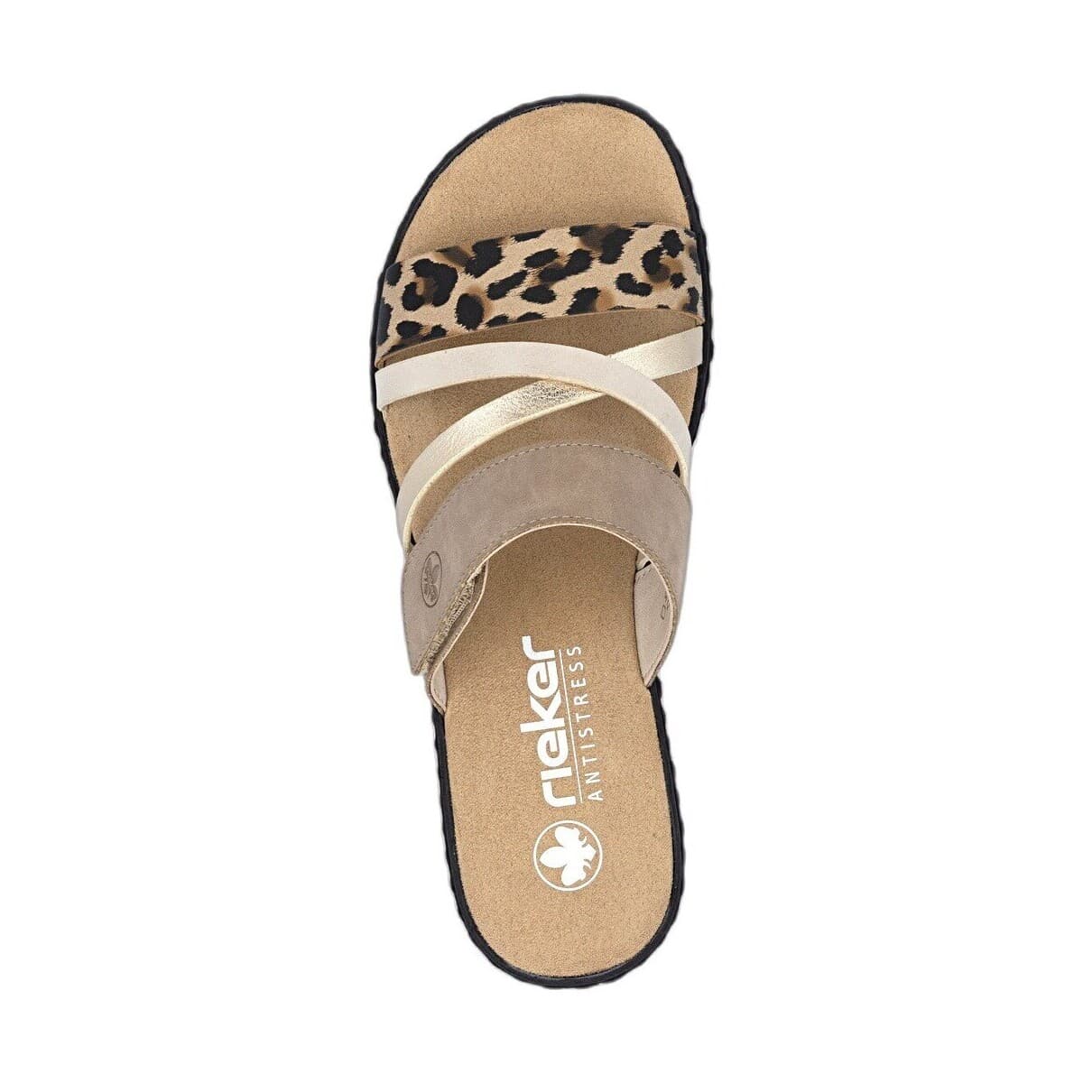 Women's Mules Rieker Beige