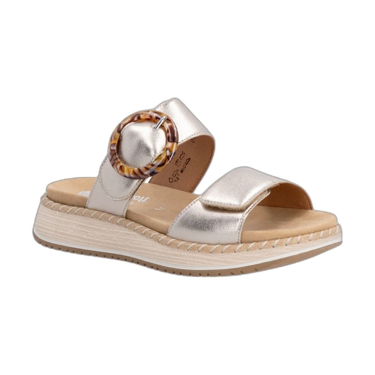 Women's Mules Remonte Gold