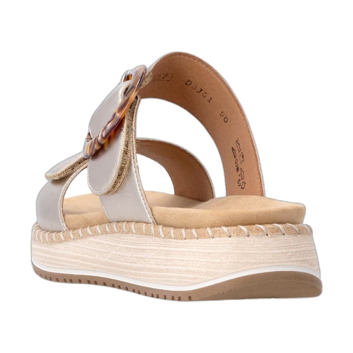 Women's Mules Remonte Gold