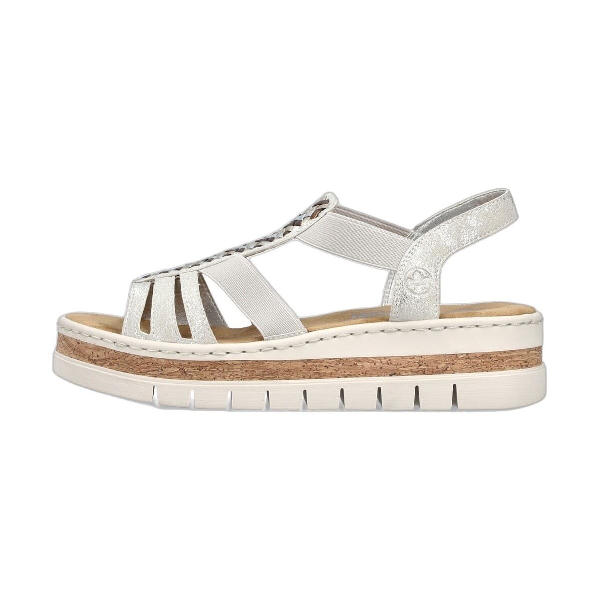 Women's Platforms Rieker Gray